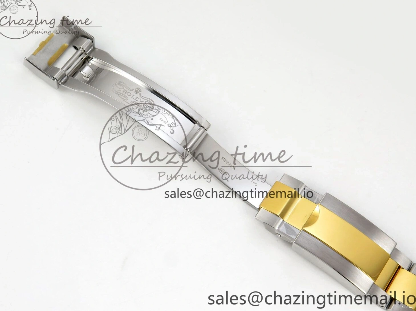 MiroTime 0512 Fashionable Daytona 126503 THBF 1:1 Best Edition Black YG Diamonds Dial on SS YG Bracelet SH 137